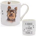 House and Home Yorkie Mug